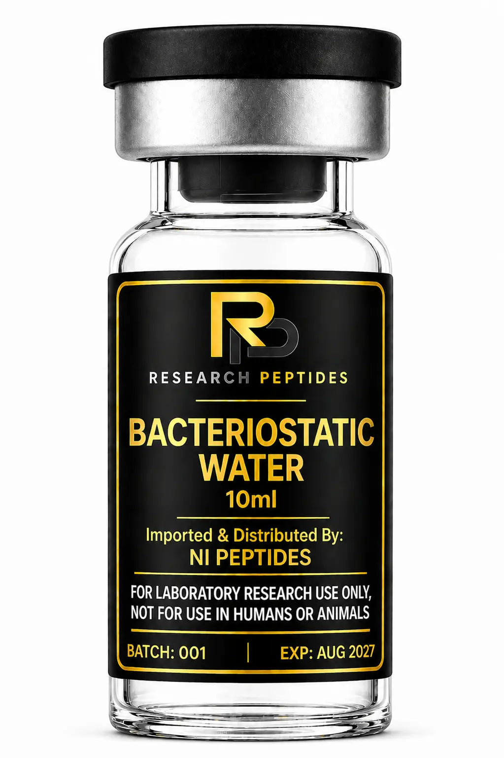 Bacteriostatic Mixing Water 10ml NI PEPTIDES