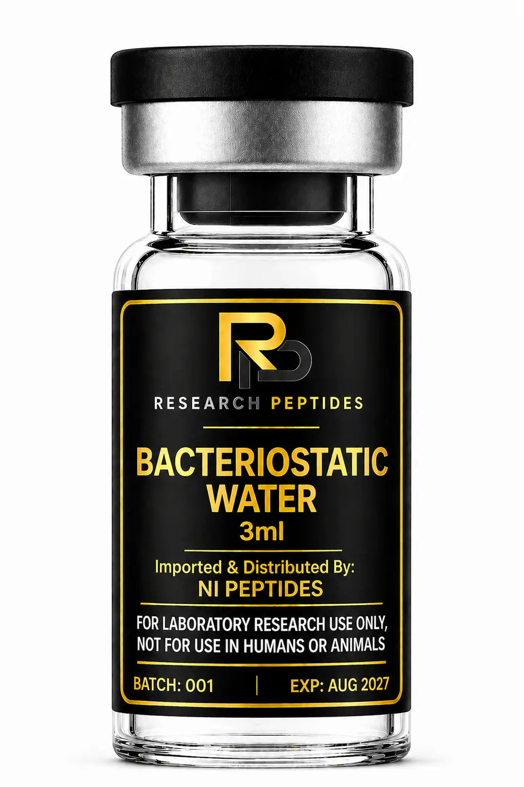 Bacteriostatic Mixing Water 3ML NI PEPTIDES